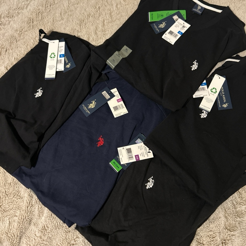 U.S POLO ASSN T shirt bundle